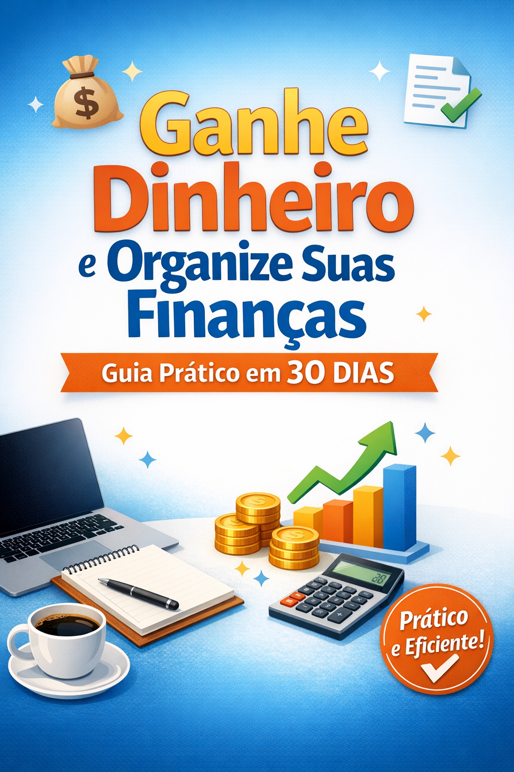 Ganhe Dinheiro e Organize suas Finanças Guia prático para criar ren...