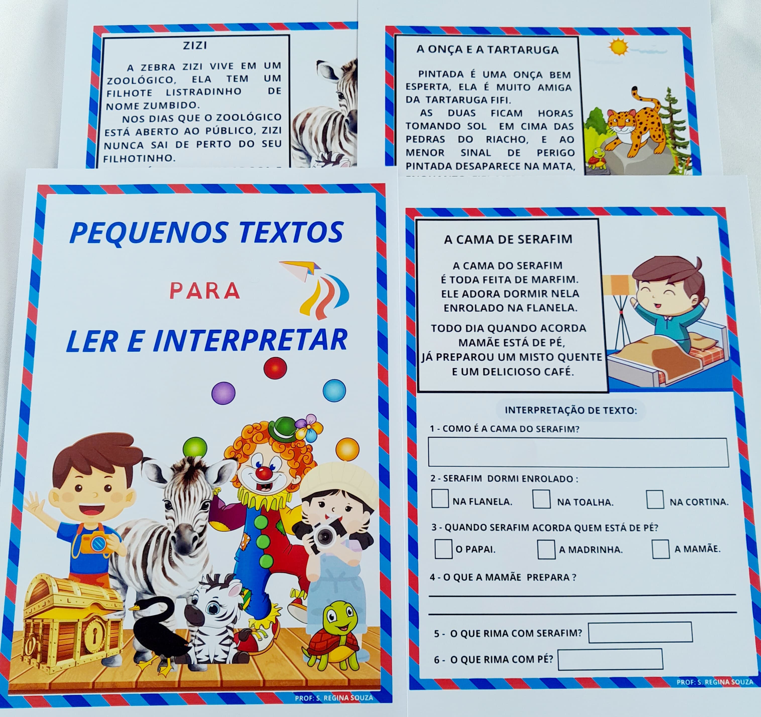 Pequenos Textos Para Leitura E Interpretação Sueli Regina De Jesu