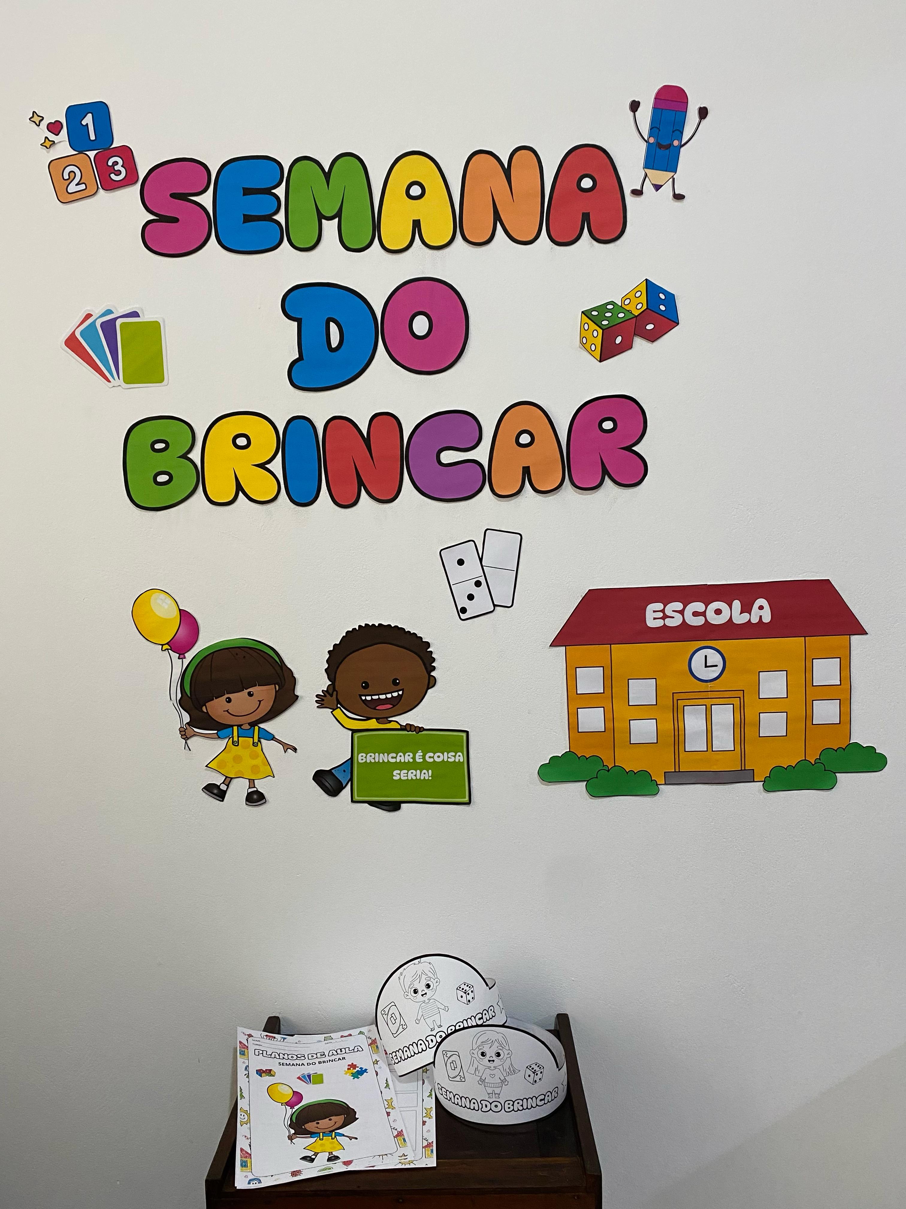 Imagem de capa para o Ebook Semana do brincar 