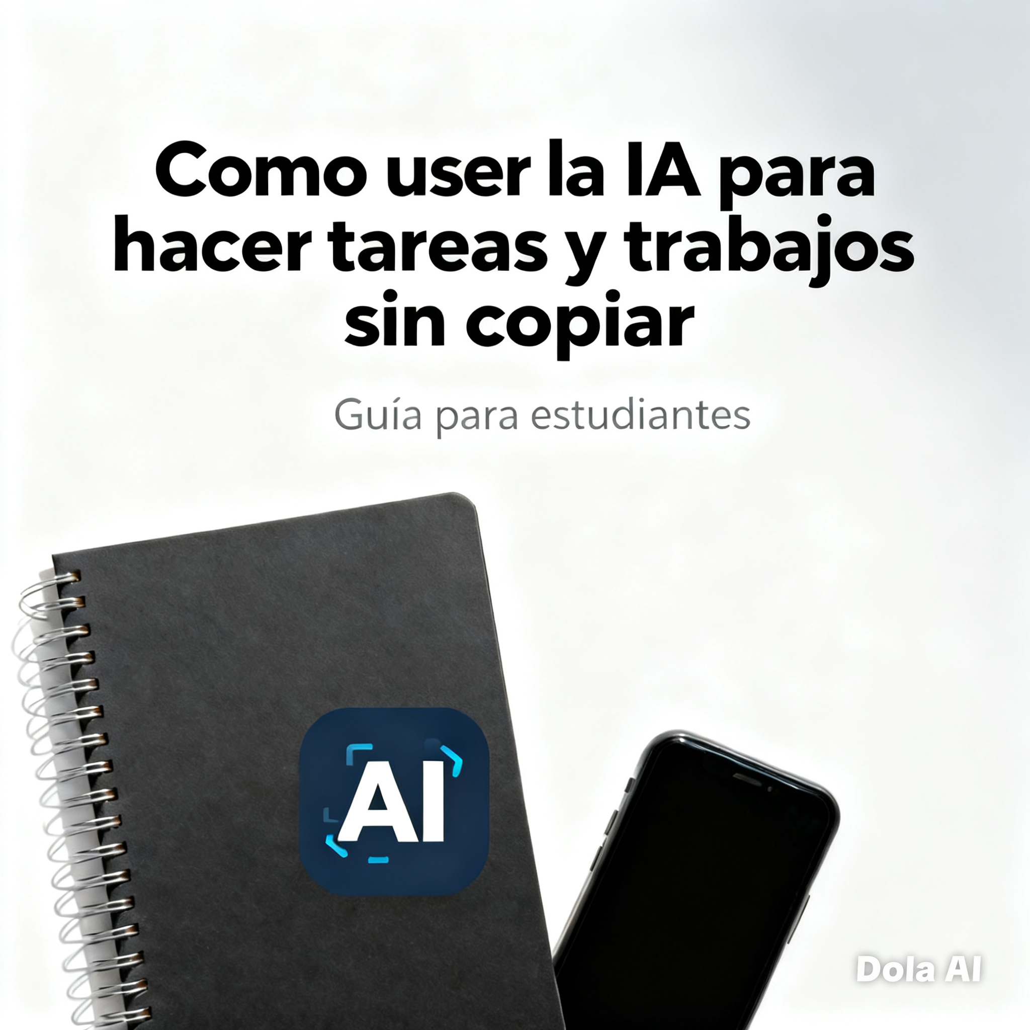 Cómo usar la IA para hacer tareas y trabajos sin copiar - Justin Ti...
