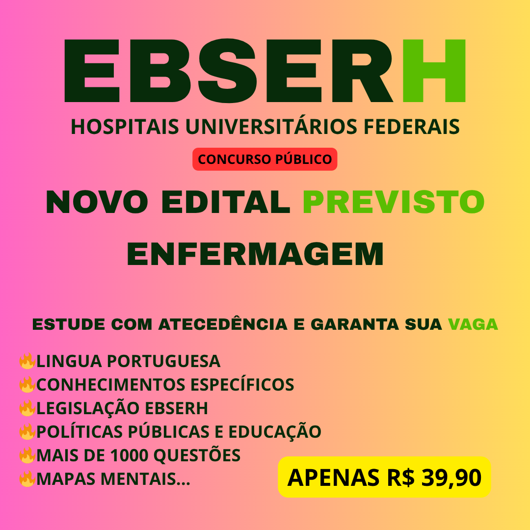 Curso Enfermagem Superior EBSERH