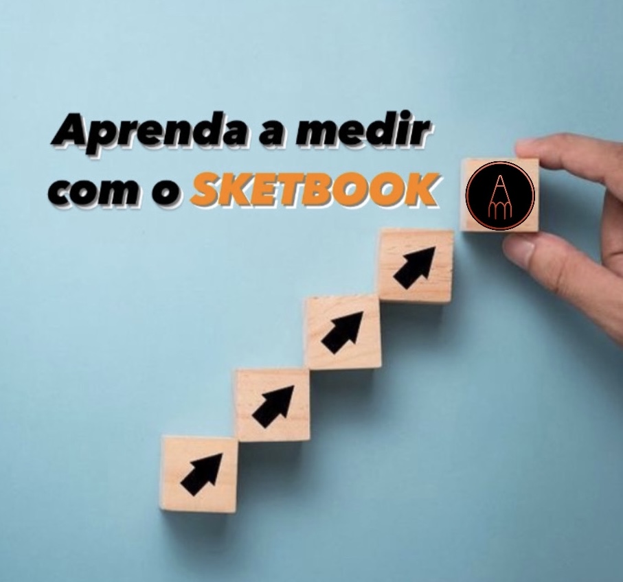 Imagem de capa para o Curso online APRENDA A MEDIR SUAS OBRA USANDO O SKETCHBOOK 