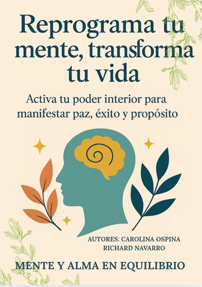 REPROGRAMA TU MENTE TRANSFORMA TU VIDA - Carolina Ospina | Hotmart