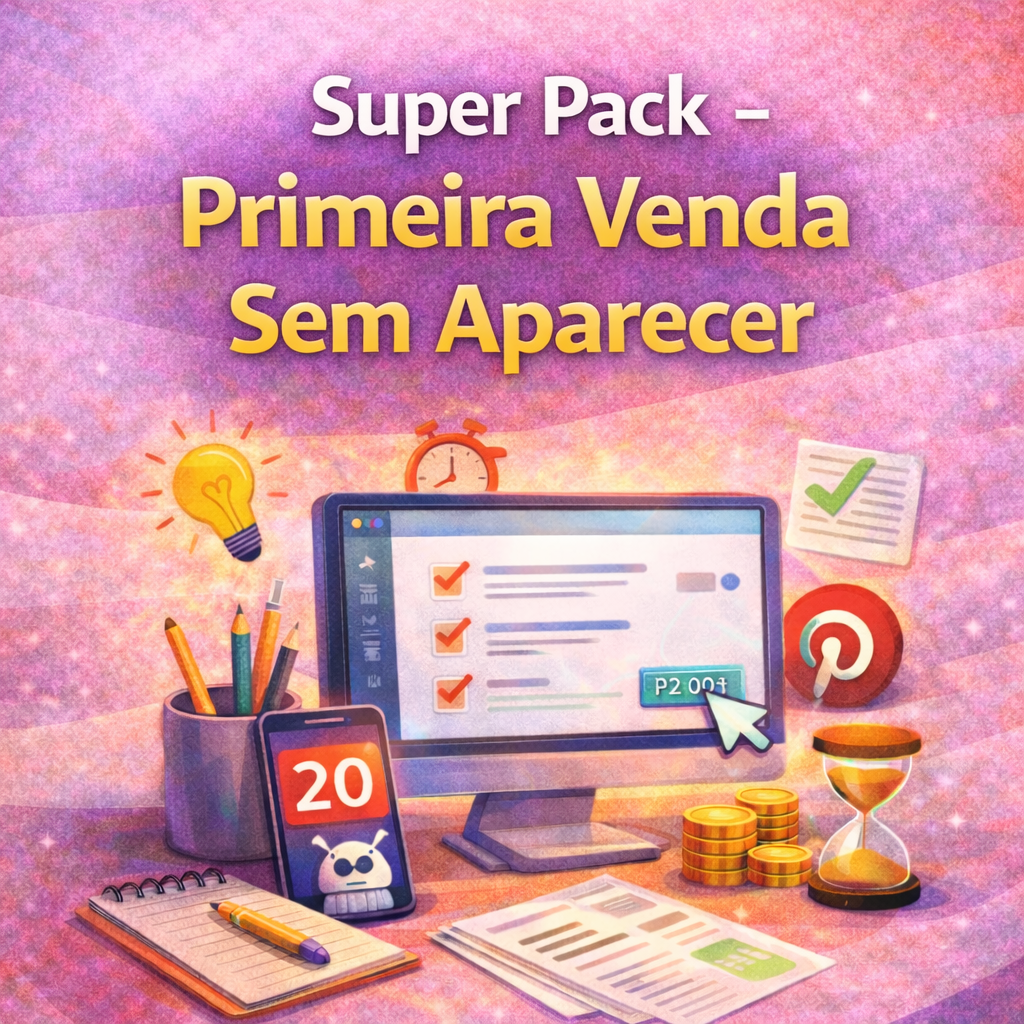 SUPER PACK - Primeira Venda Sem Aparecer - David Santos | Hotmart