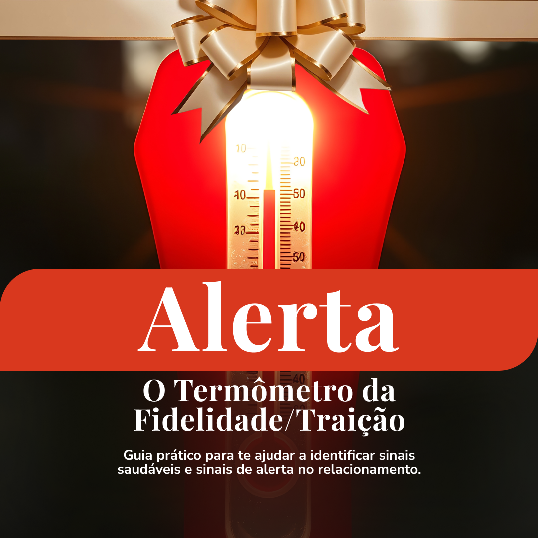 Imagem de capa para o Ebook Alerta - O  Termômetro da  Fidelidade/Traição