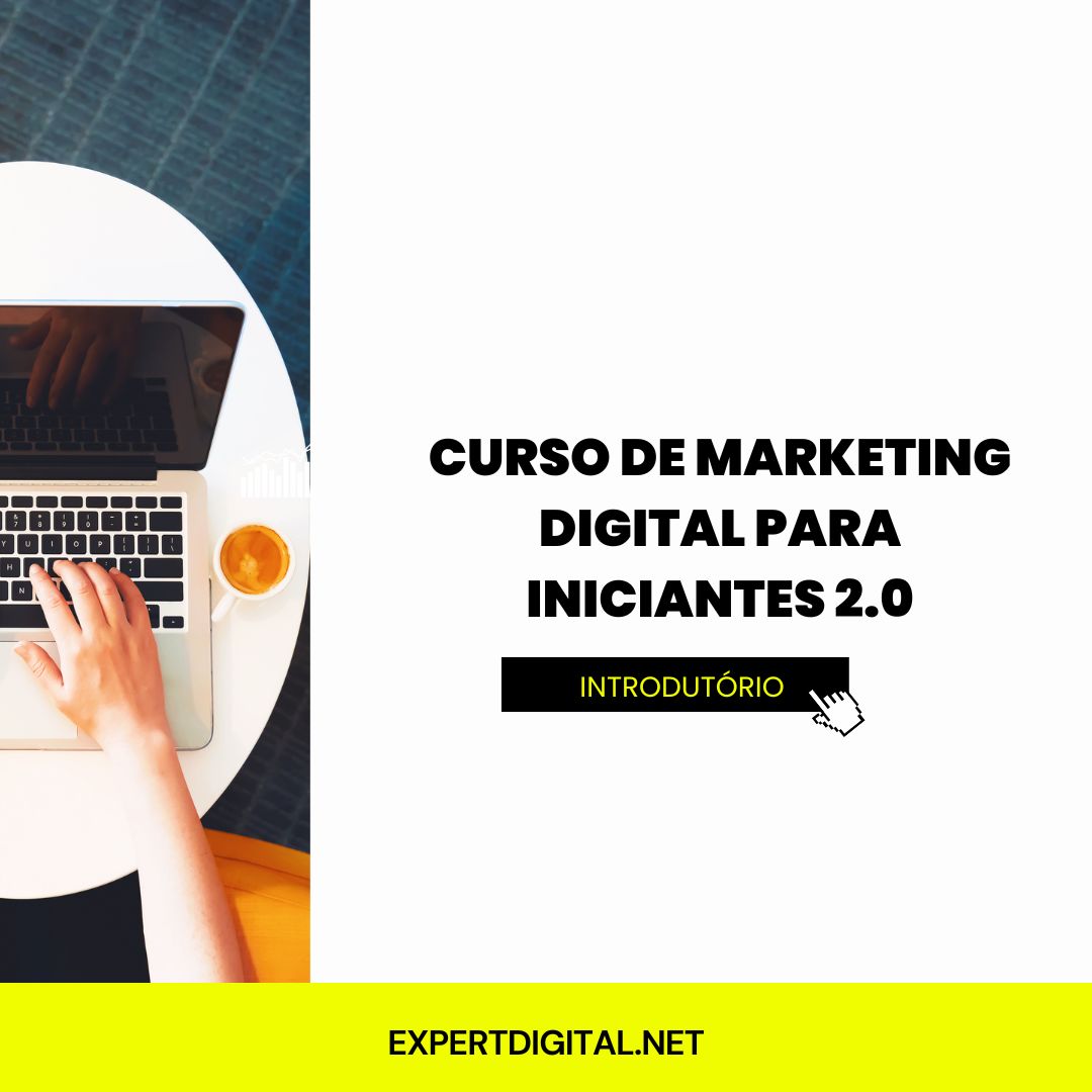 Imagem de capa para o Curso online Curso de Marketing Digital para Iniciantes 2.0