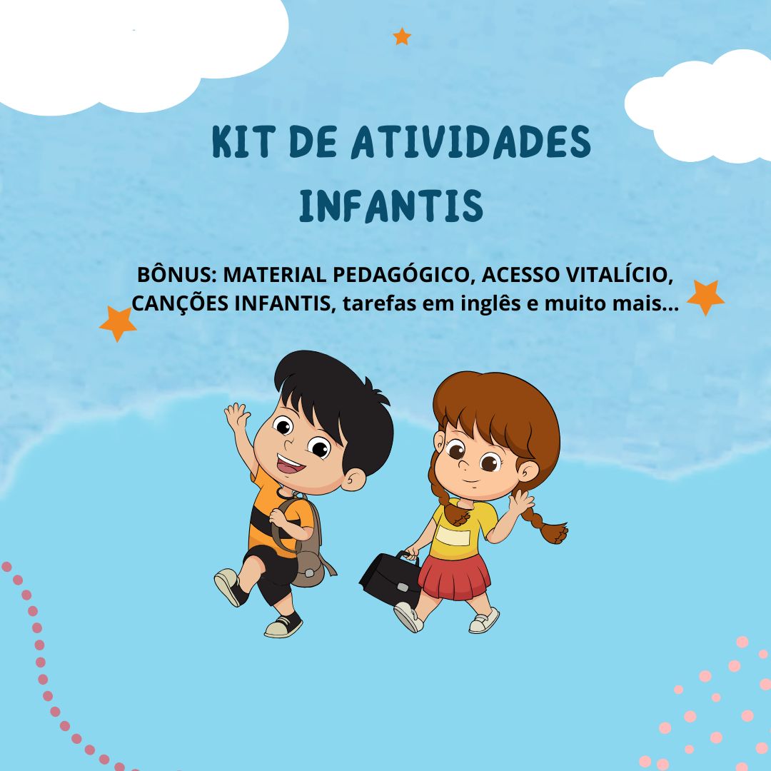 KIT COM MAIS DE 1000 ATIVIDADES INFANTIS - Leonardo de Oliveira