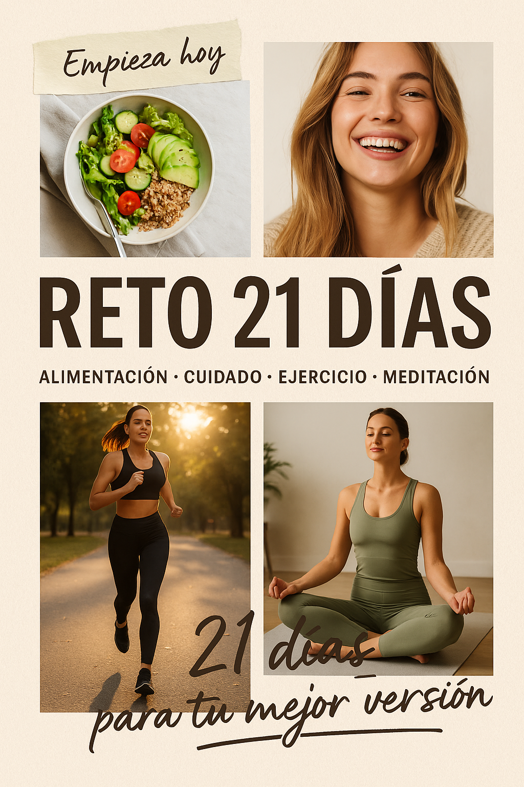 Desafío 21 - Transforma tu cuerpo y mente en 21 días - greenpower