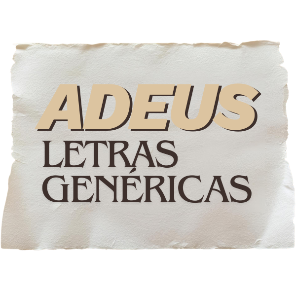 Adeus Letras Genéricas