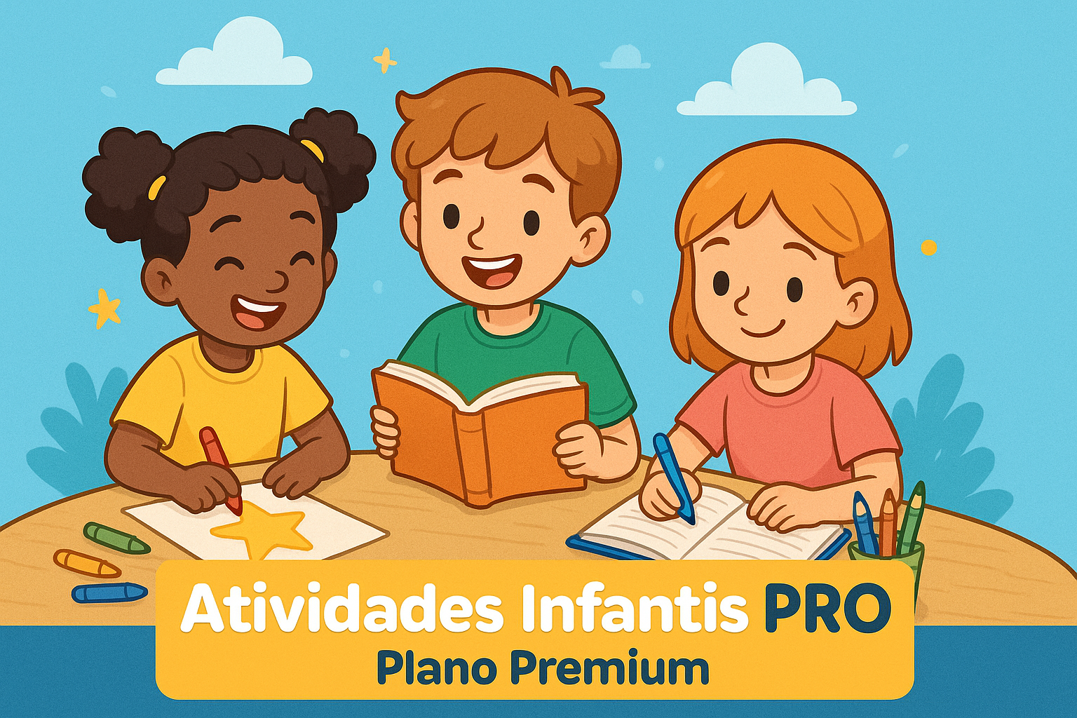 Atividades Infantis PRO - Plano Premium 4.000 atividades + Bônus