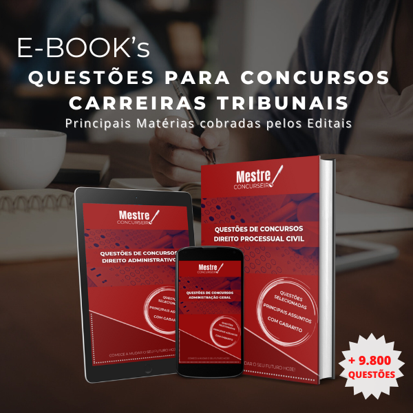Questões para Concursos – Carreiras Tribunais