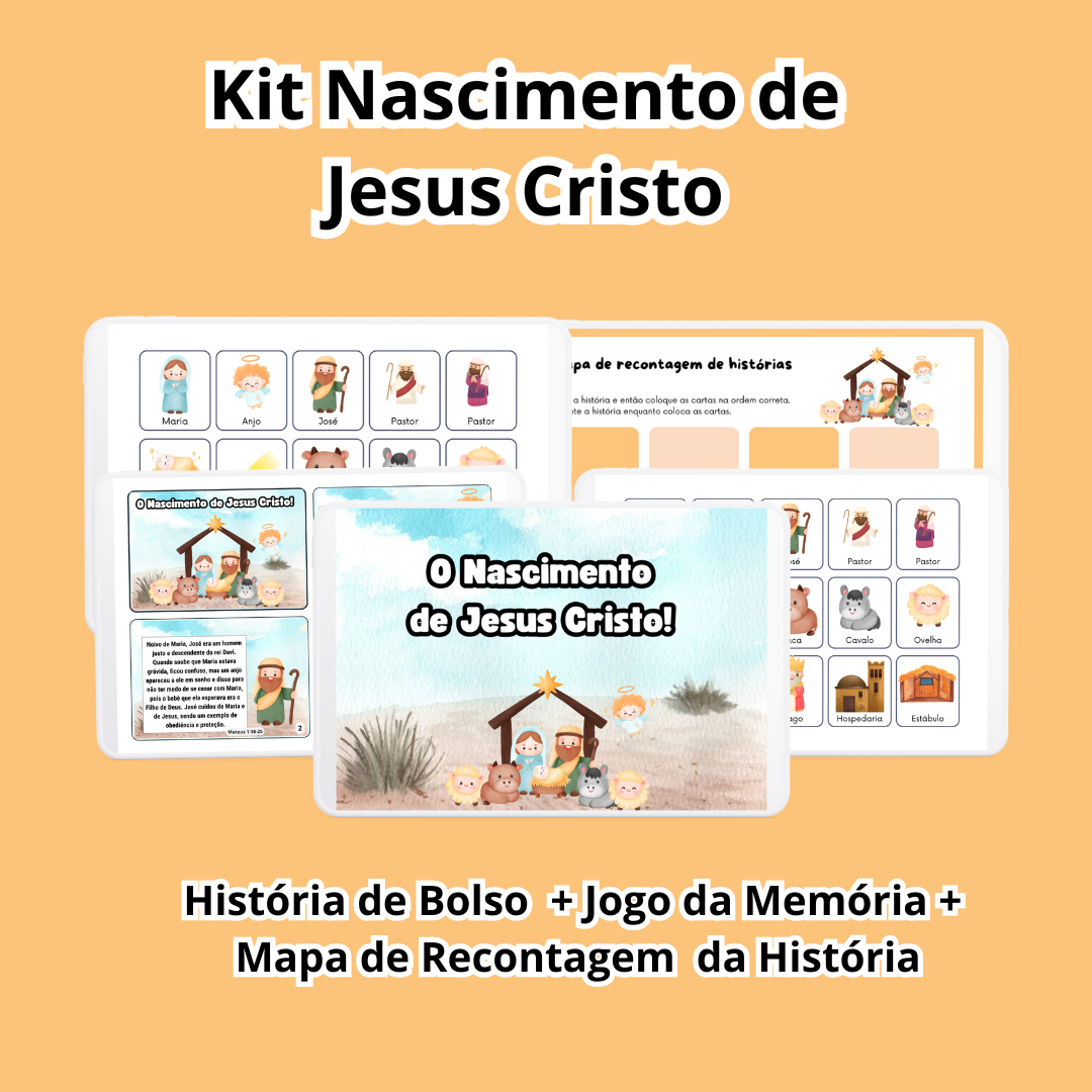 Desafio da Memória e História de Bolso: Nascimento de Jesus Cristo ...