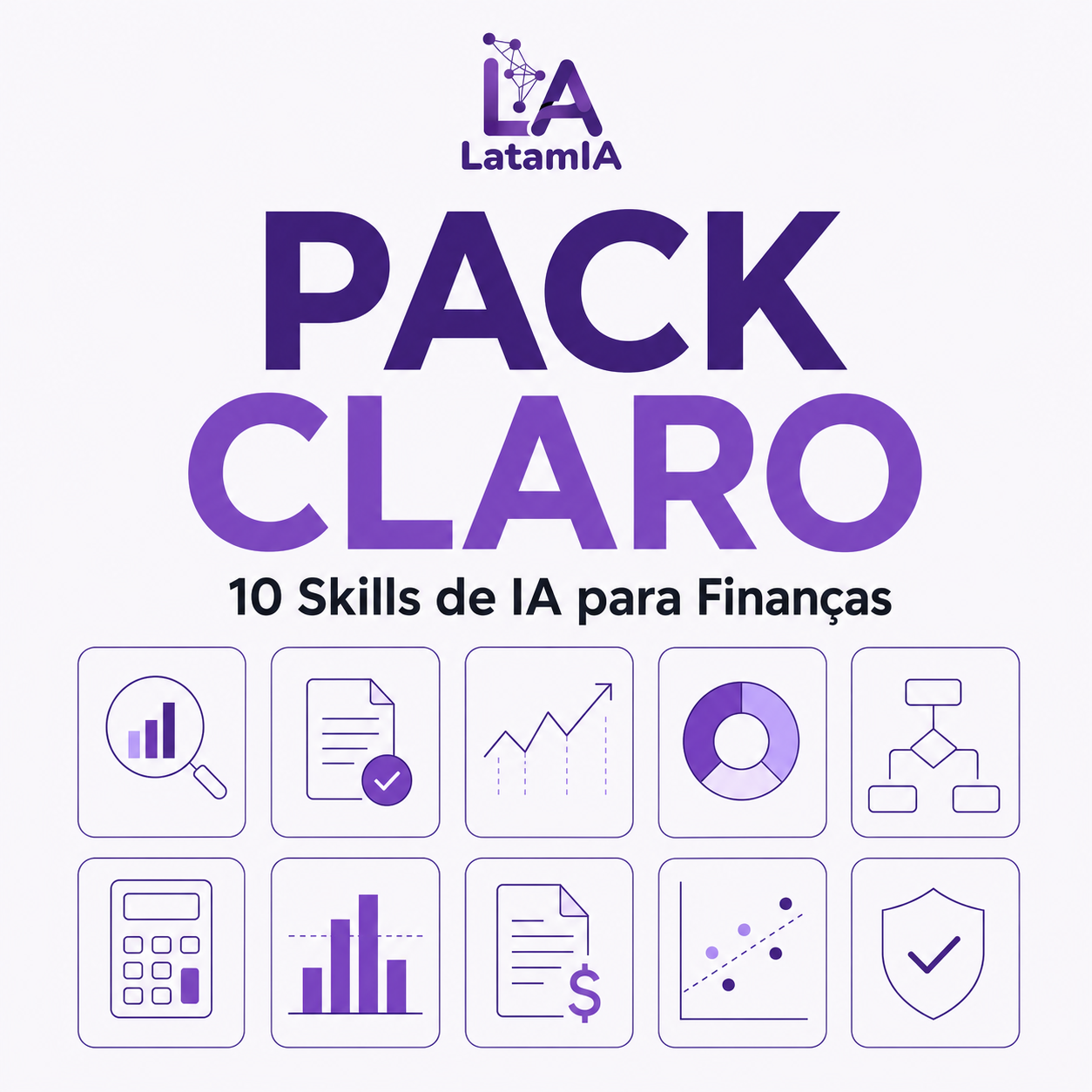 Pack CLARO: 10 Skills de IA para Finanças e CFOs