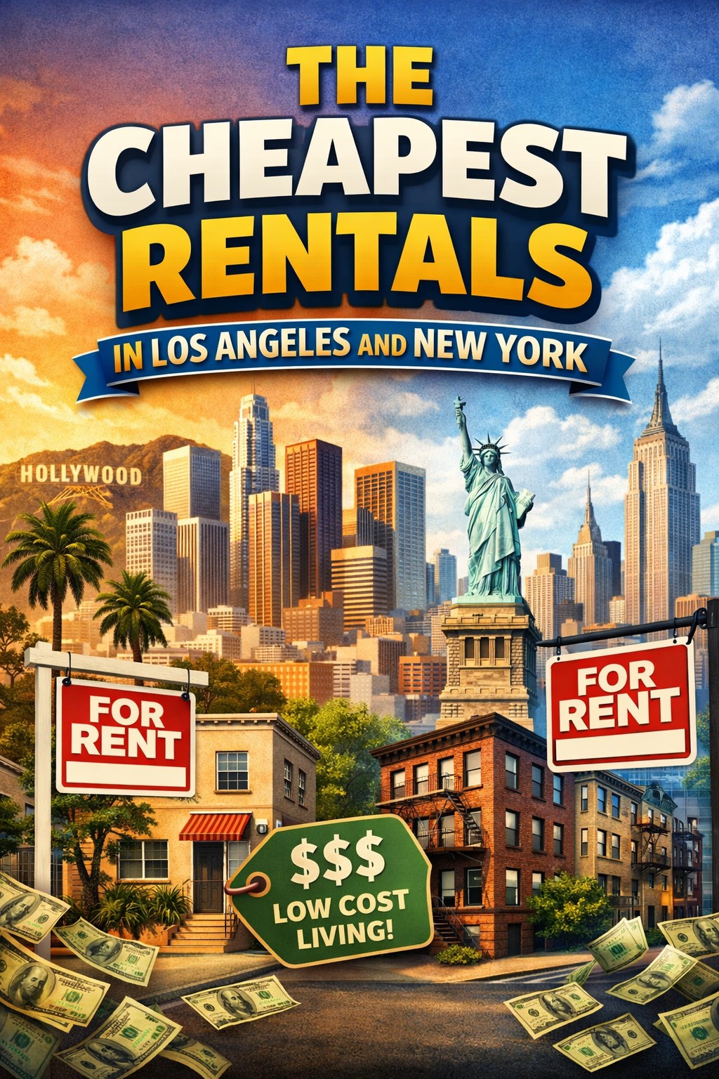The Cheapest Rentals in Los Angeles and New York