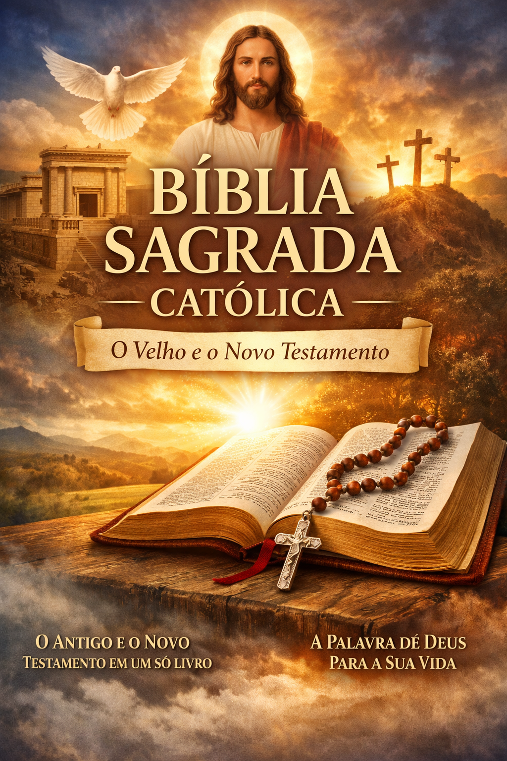 📖 A Bíblia Sagrada Católica — O Velho e o Novo Testamento - Paulo ...