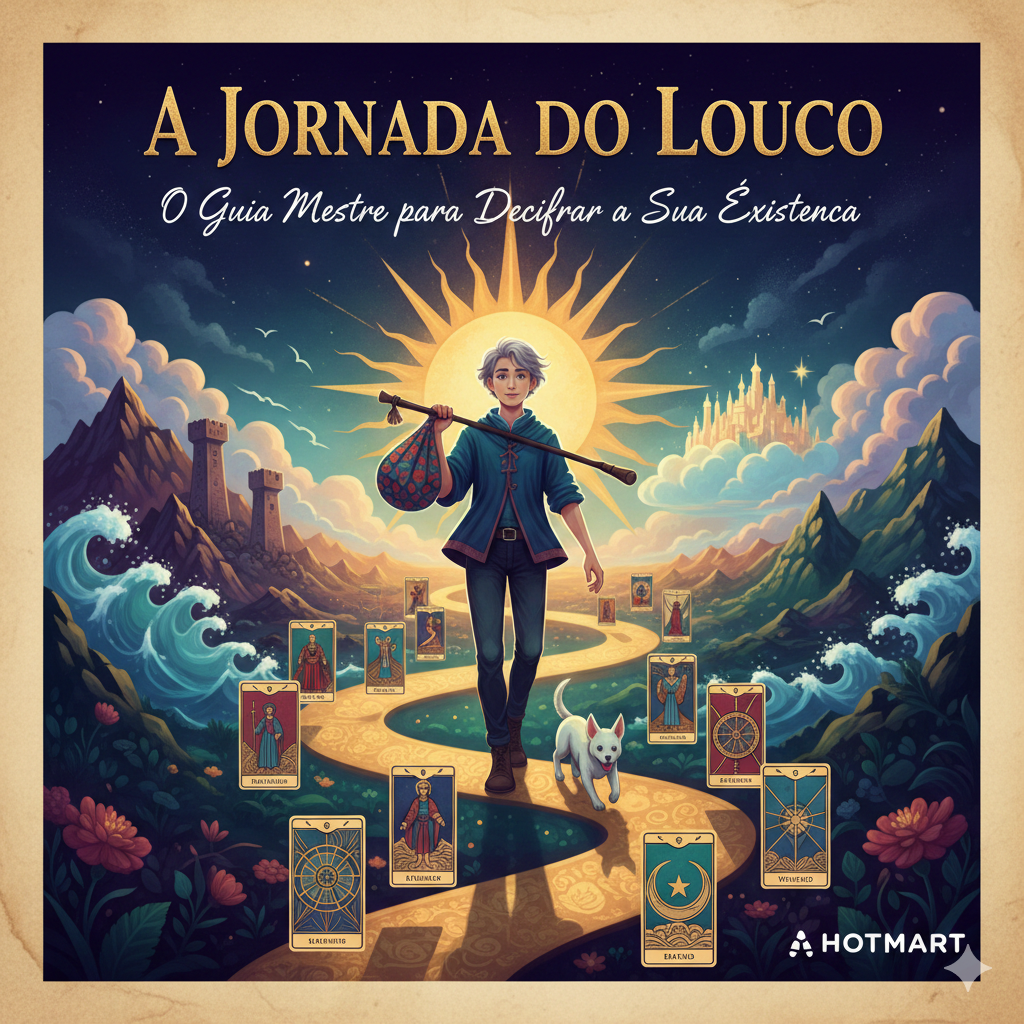 Tarot - A Jornada do Louco: O Guia Mestre para Decifrar a Sua Existência