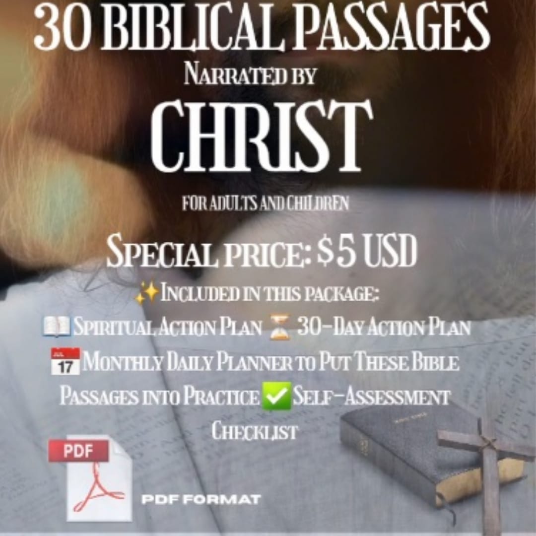 Scriptural Passage 30 Bible Passages — Told Straight‑Up by Jesus