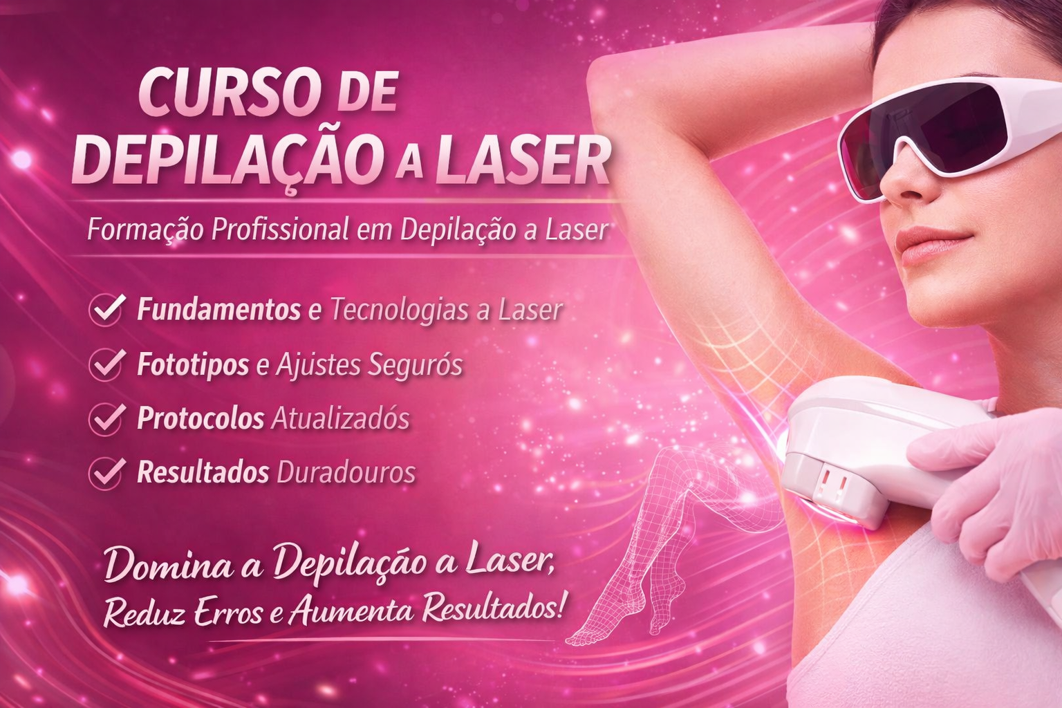 Curso de Depilação a Laser - Cenaribeauty | Hotmart