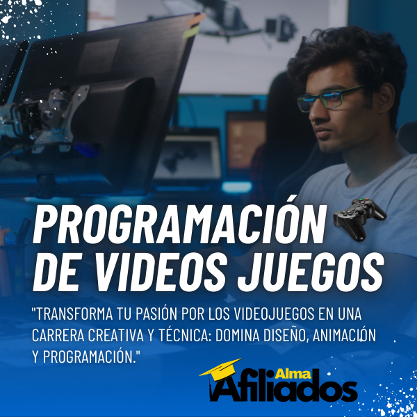 ▶DISEÑO, ANIMACIÓN Y PROGRAMACIÓN DE VIDEOS JUEGOS + TÉCNICO EN REPARACIÓN DE CONSOLAS