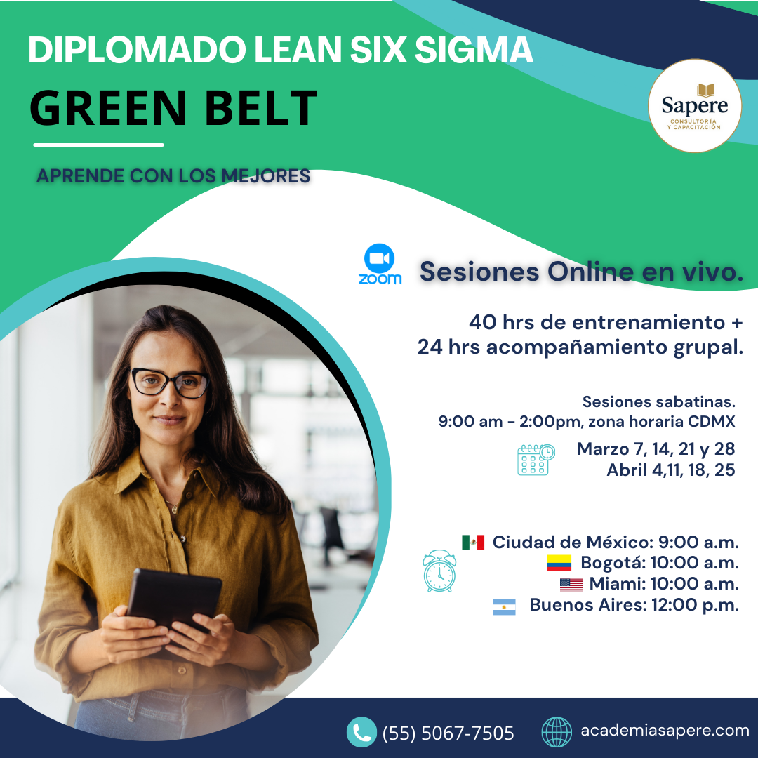 Diplomado Lean Six Sigma Green Belt