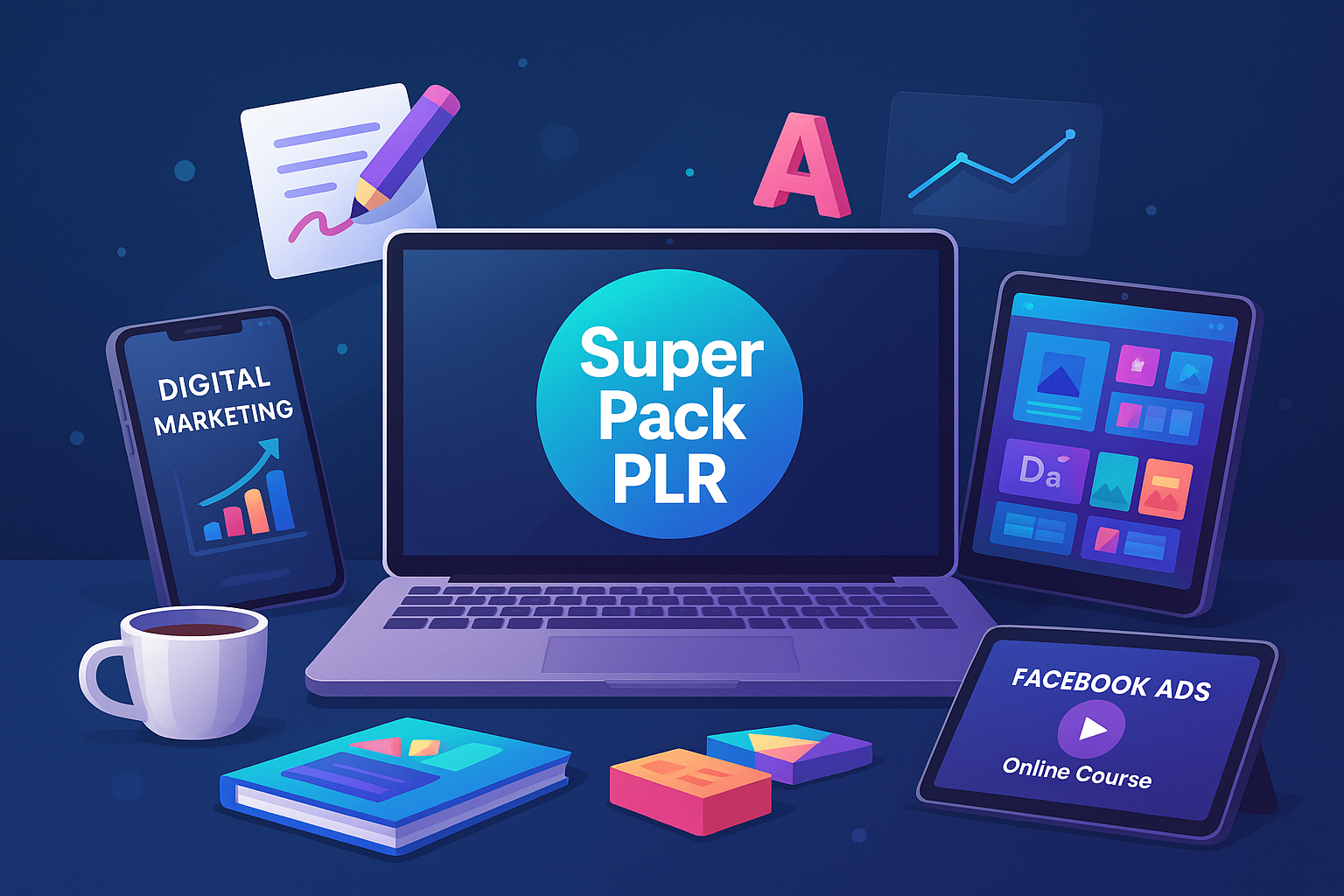 Super Pack PLR - Digital Nova Pack | Hotmart