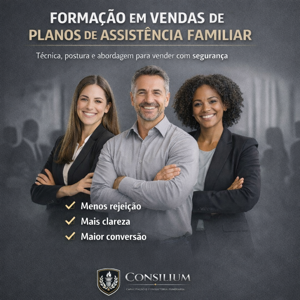 Formação Comercial em Venda de Planos Funerários
