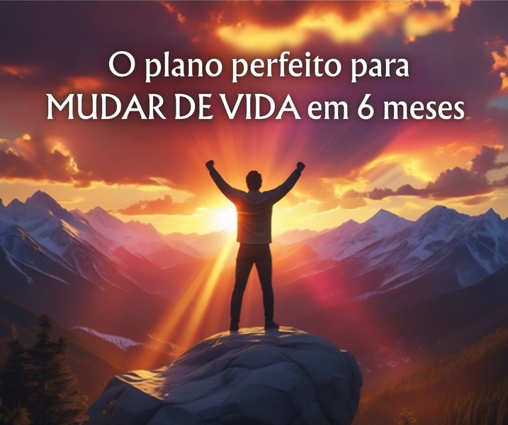 🔥 O Plano Perfeito para Mudar de Vida em 6 Meses