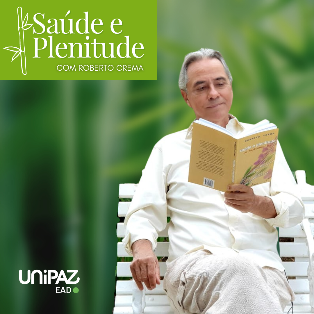 Imagem de capa para o Curso online Saúde e Plenitude com Roberto Crema