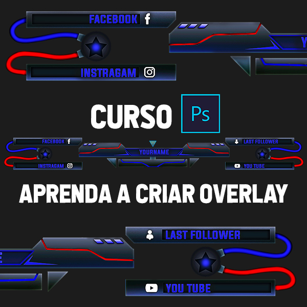 Curso no photoshop de overlay 01