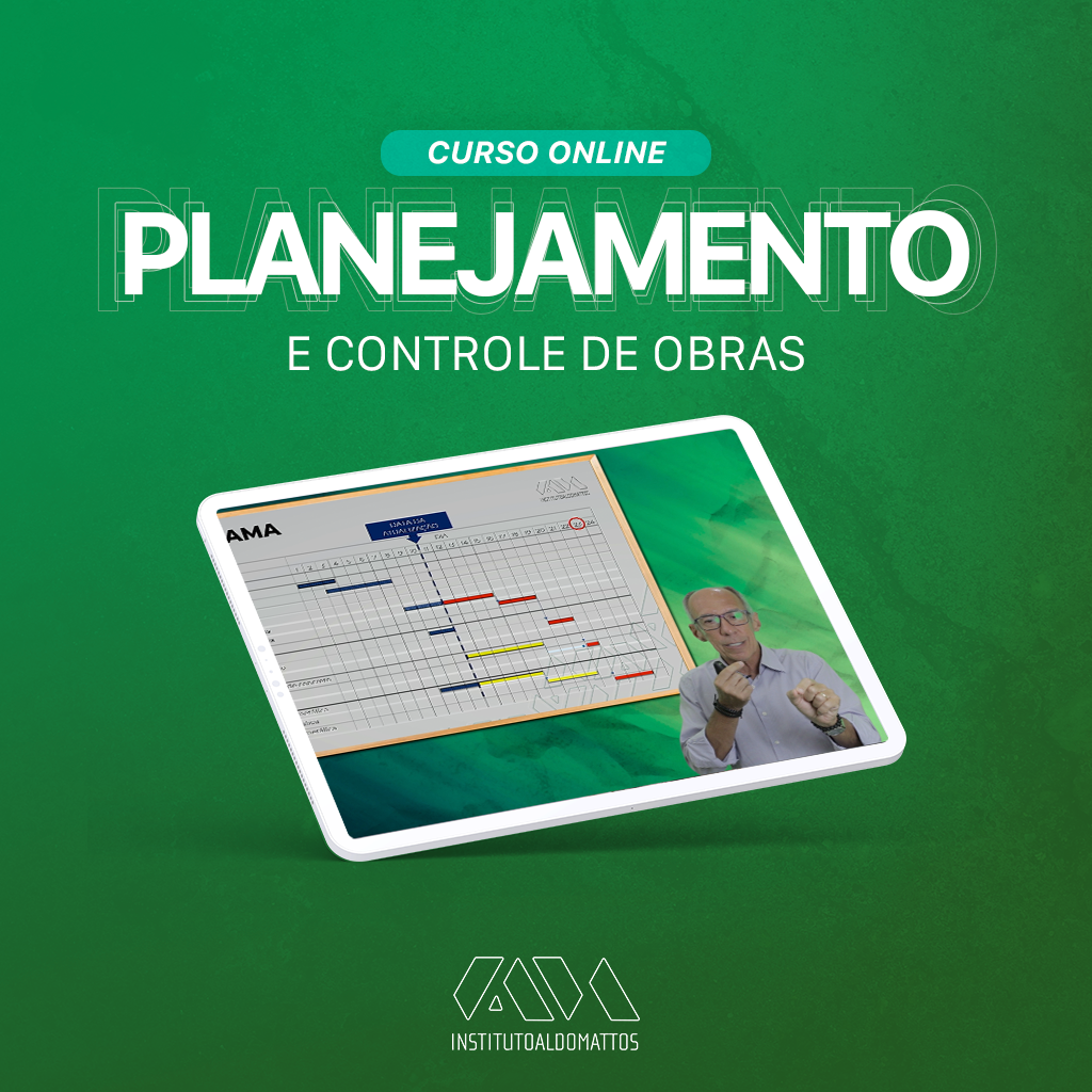 Imagem de capa para o Curso online Planejamento e Acompanhamento de Obras com Aldo Dórea Mattos