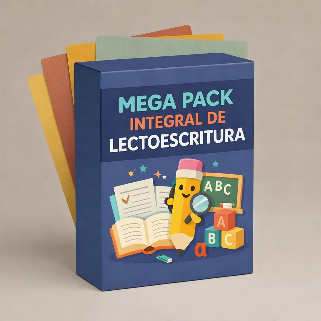 Mega Kit Integral de Lectoescritura: El Método Completo para Aprend...