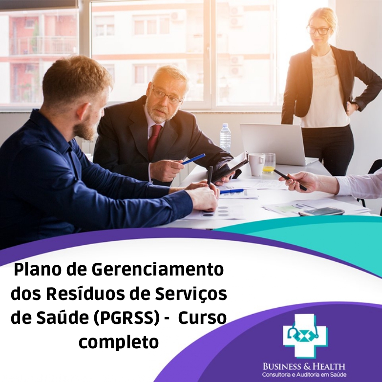 Imagem de capa para o Curso online Plano de Gerenciamento dos Resíduos de Serviços de Saúde (PGRSS)