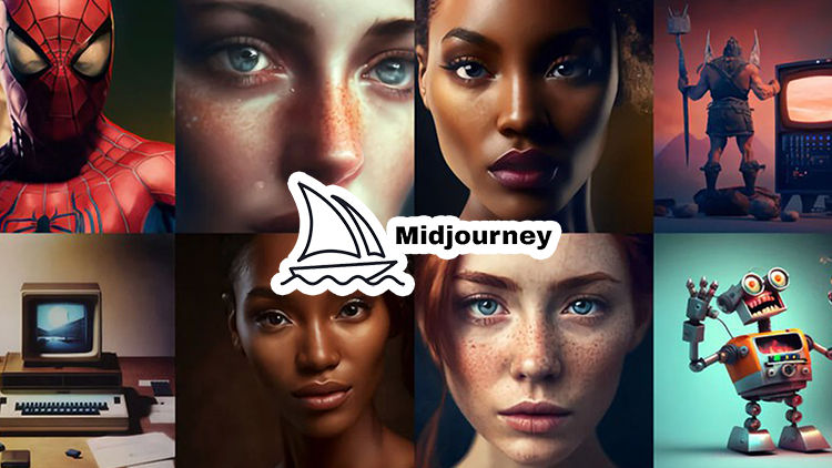 Imagem de capa para o Curso online Criação de Imagens Com Midjourney - Curso Completo