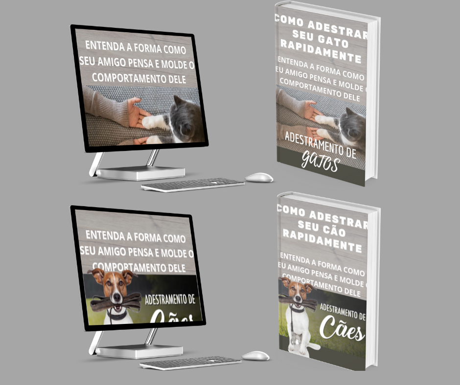 Treinamento de Cães e Gatos 2 em 1 / Aprenda a Educar seus Pets