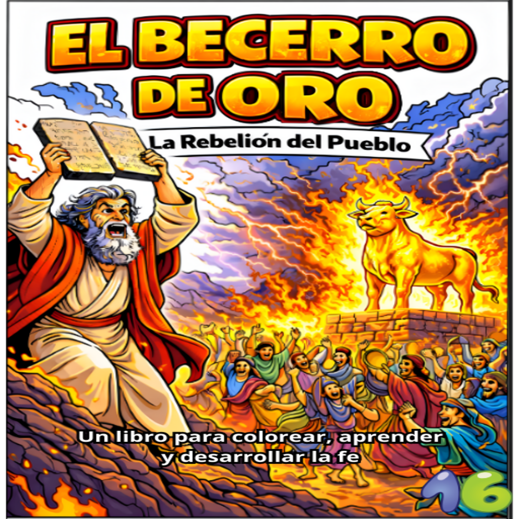 El Becerro de Oro – La Rebelión del Pueblo | Libro para Colorear Bí...