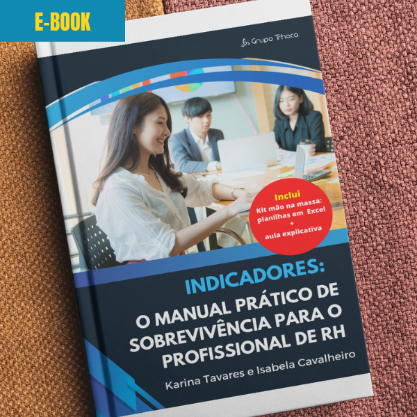 Capa do E-book: Indicadores - Manual Prático de Sobrevivência para Profissionais de RH