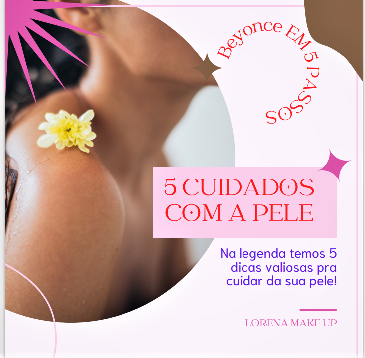 Imagem de capa para o Ebook Maquiagem para diferentes tipos de rosto: Oval, redondo, quadrado