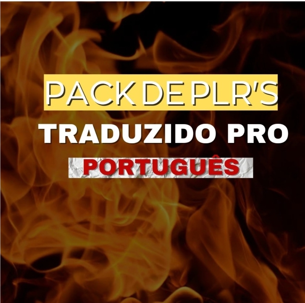 Pack de PLR'S traduzido pro português - Victor | Hotmart