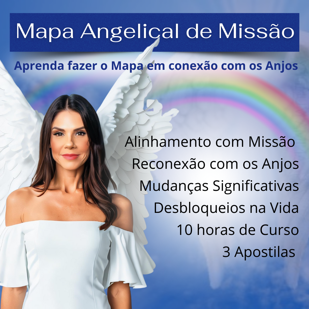 Imagem de capa para o Curso online Curso Leitura Mapa Angelical de Missão 