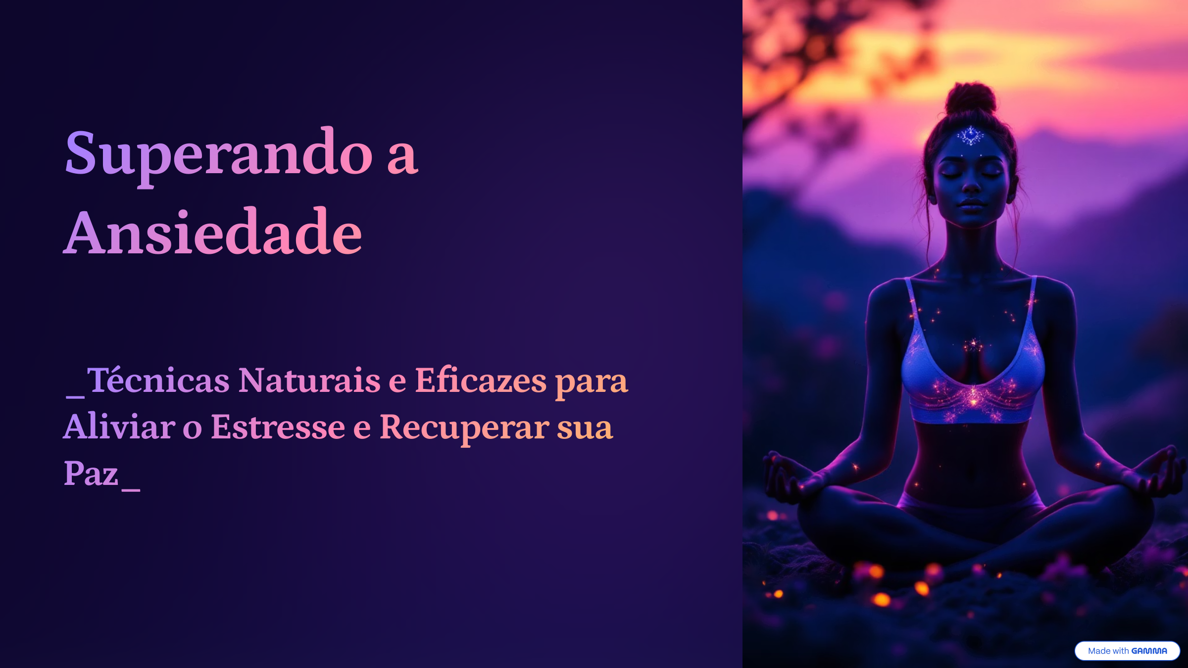Técnicas Naturais e Eficazes para Aliviar o Estresse e Recuperar su...