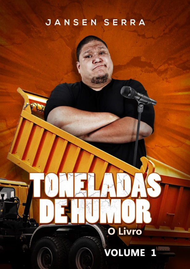 Imagem de capa para o Ebook Toneladas de Humor - O Livro - Vol. 1