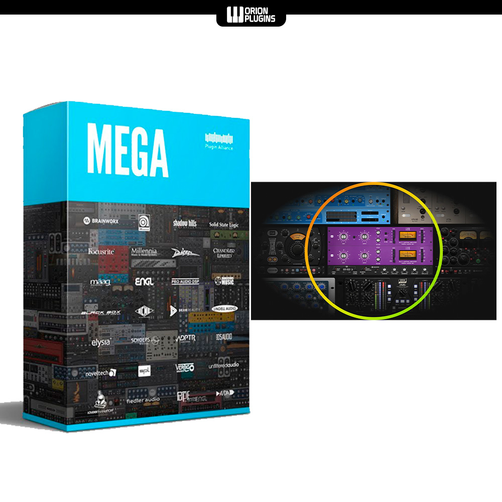 Grave e Edite com Plugin Alliance MEGA Bundle Effects - Orion Plug...