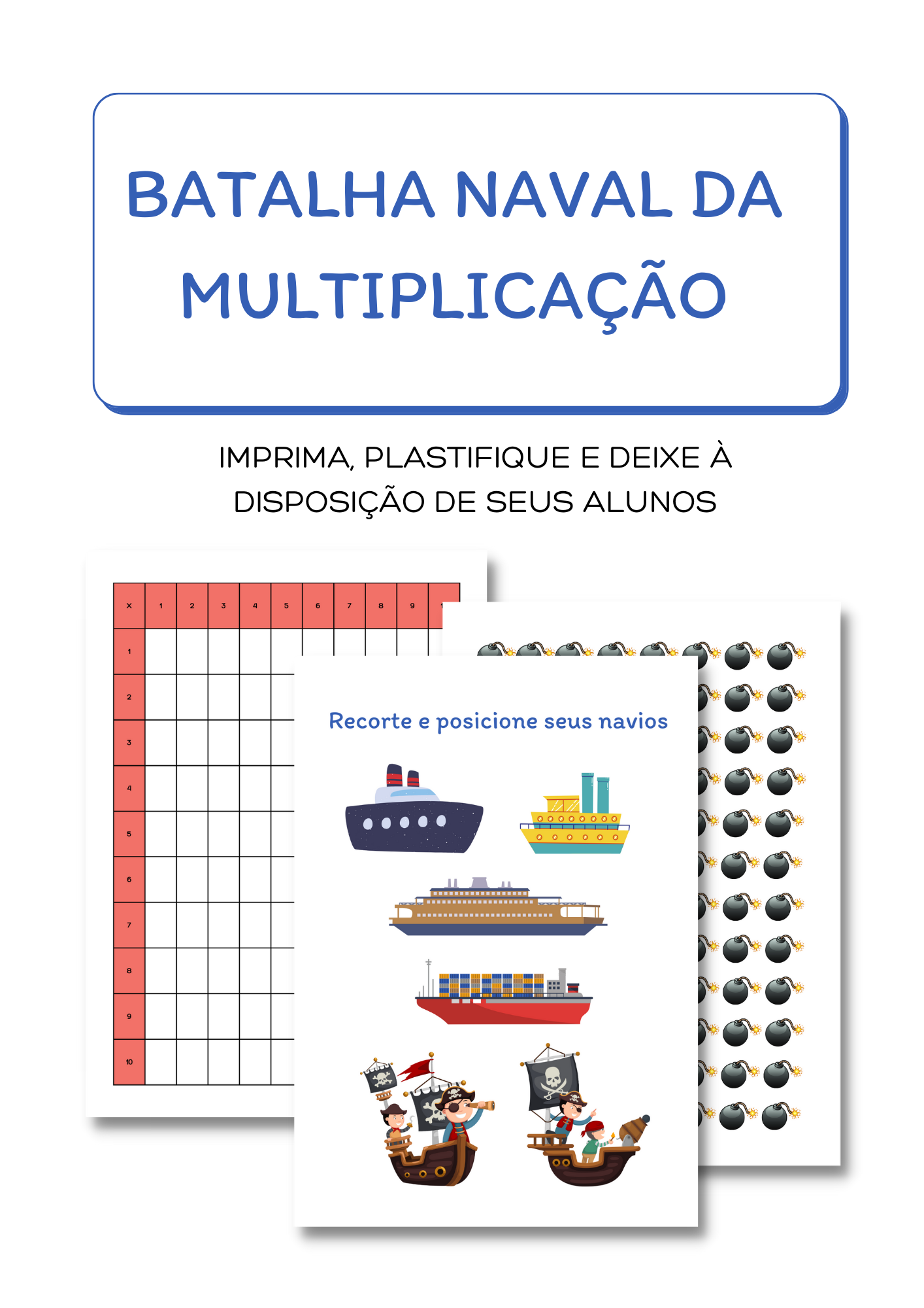 Batalha Naval da Multiplicação - EducaPrô | Hotmart