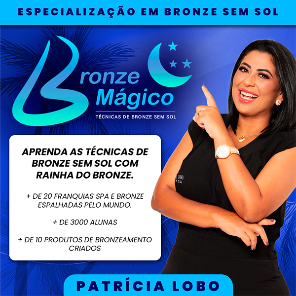 Bronze Mágico Técnicas de Bronze sem SOL Patrícia Lobo Hotmart
