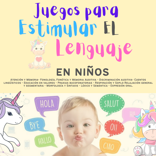 Ebook : Juegos Para Estimular el Lenguaje en Niños