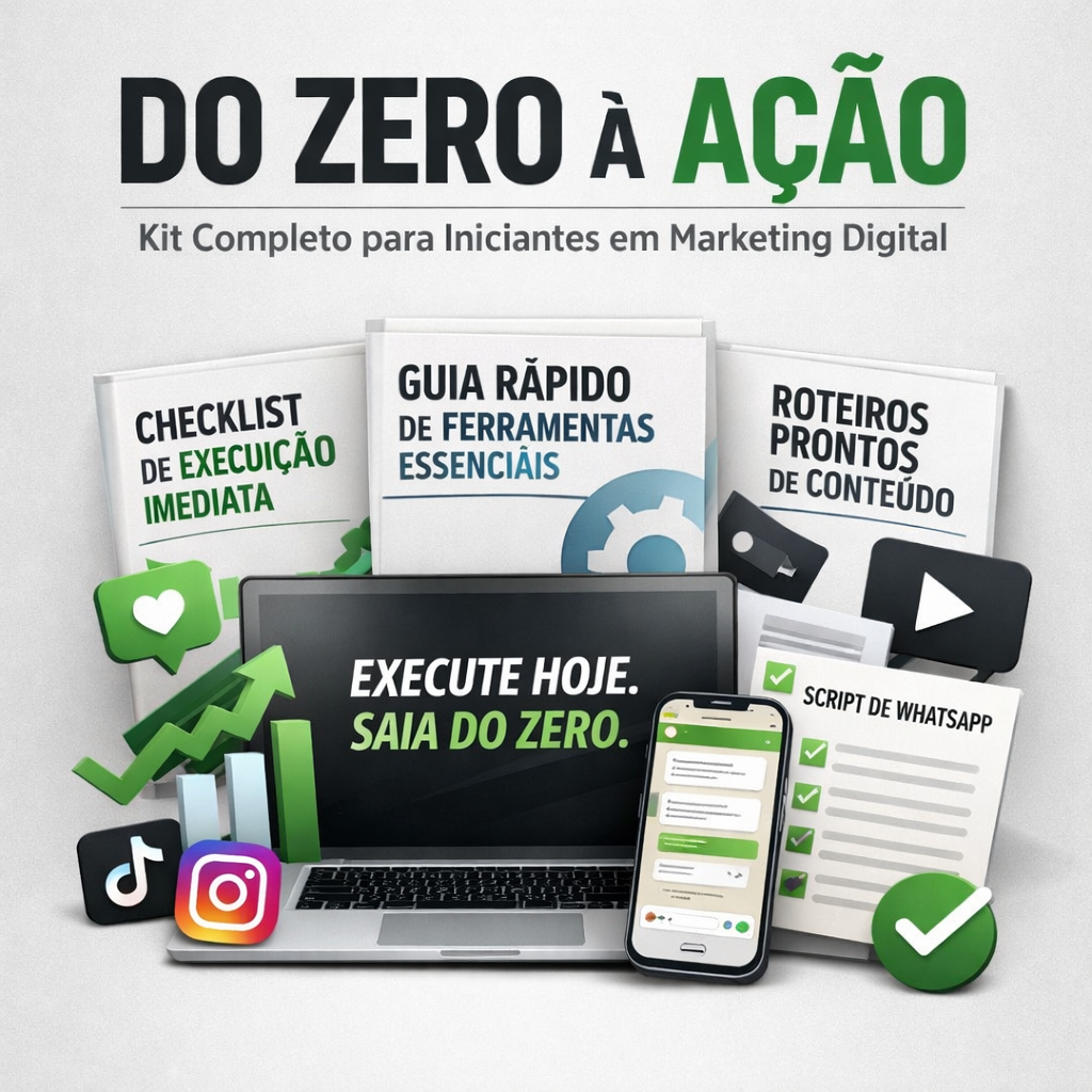 Do Zero à Ação: Kit Completo para Iniciantes em Marketing Digital