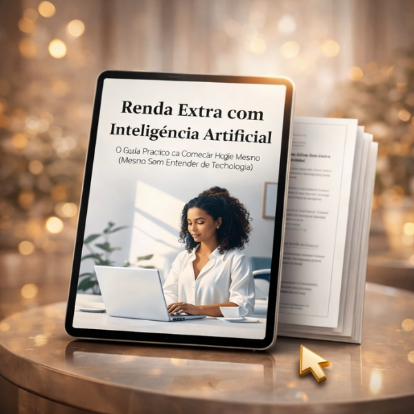 Renda extra com inteligência artificial (O guia prático para começa...