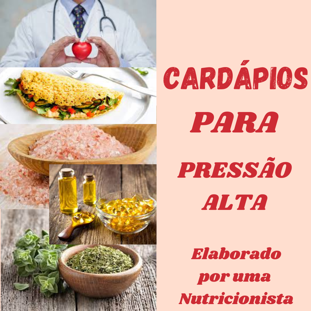 Cardápio para Pressão Alta - Taise Dalnei | Hotmart