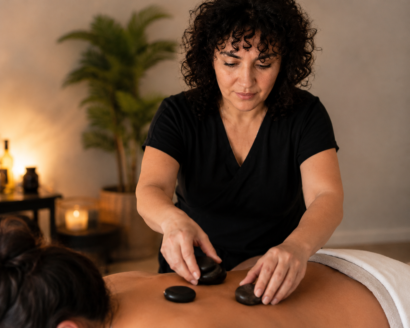 Curso de Masaje con Piedras Calientes