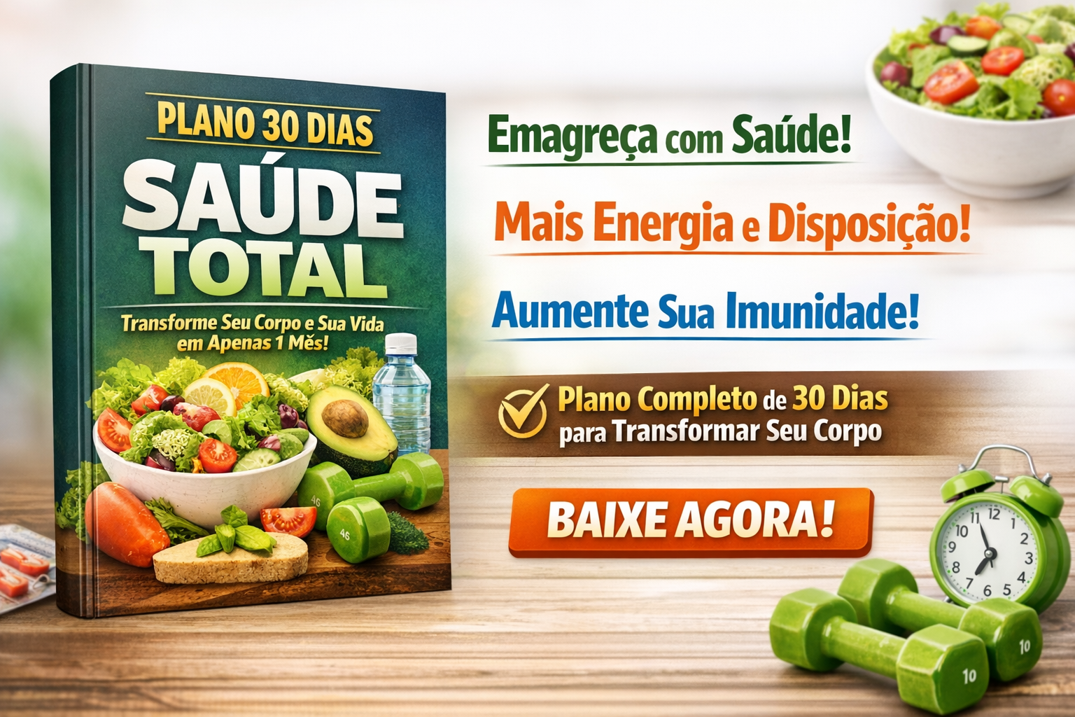 Saúde Total — Guia Prático para Transformar Seu Corpo e Sua Vida